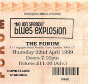 The Jon Spencer Blues Explosion / Sleater Kinney on Apr 22, 1999 [241-small]