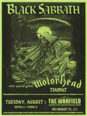 Black Sabbath / Motorhead on Aug 1, 1995 [245-small]