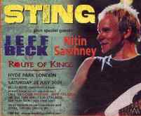 Jeff Beck / Nitin Sawhney / Sting on Jul 28, 2001 [249-small]