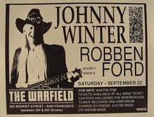 Johnny Winter / Robben Ford on Sep 22, 1990 [322-small]