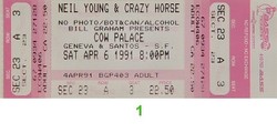 Neil Young / Sonic Youth / Social Distortion on Apr 6, 1991 [326-small]