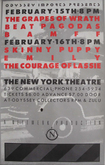 Skinny Puppy / Emily Faryna / Courage of Lassie on Feb 16, 1985 [332-small]