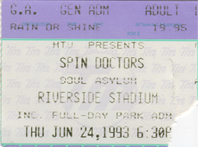 Spin Doctors / Soul Asylum / screaming trees on Jun 24, 1993 [397-small]