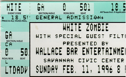 White Zombie / Filter on Feb 11, 1996 [406-small]