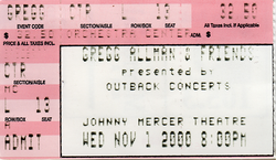 Gregg Allman & Friends / Larry McCray on Nov 1, 2000 [412-small]