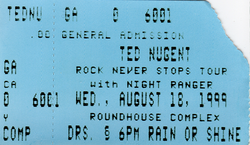 Ted Nugent / Night Ranger on Aug 18, 1999 [413-small]