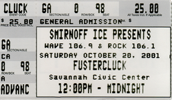 WFXH-FM Fustercluck 2001 on Oct 20, 2001 [416-small]