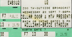 U2 / Big Audio Dynamite II / Public Enemy on Sep 23, 1992 [419-small]