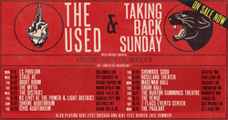 Frank Iero and the Cellabration / Taking Back Sunday / The Used on Sep 25, 2014 [527-small]