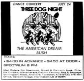 Three Dog Night / The American Dream / Bush on Jul 24, 1970 [812-small]