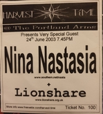 Nina Nastasia / Lionshare on Jun 24, 2003 [836-small]