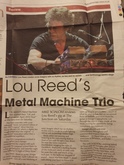 Lou Reed / Lou Reed's Metal Machine Trio on Apr 17, 2010 [879-small]