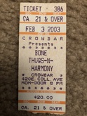 Bone Thugs-N-Harmony / The Collective on Feb 3, 2003 [908-small]