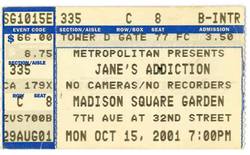 Jane's Addiction / Live on Oct 15, 2001 [997-small]