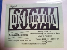 Social Distortion / Gang Green on Jun 1, 1990 [253-small]
