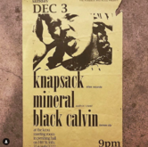 Knapsack / Mineral / Black Calvin on Dec 3, 1995 [099-small]