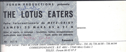 The Lotus Eaters / Echo Prism on Mar 23, 1985 [863-small]