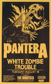 Pantera / White Zombie / Trouble on Aug 18, 1992 [105-small]