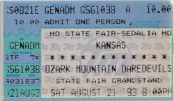 Kansas / Ozark Mountain Daredevils on Aug 21, 1993 [134-small]