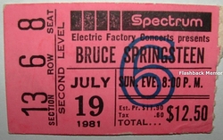 Bruce Springsteen on Jul 19, 1981 [228-small]