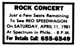 REO Speedwagon / 707 on Apr 11, 1981 [429-small]