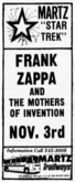 Frank Zappa / The Sensational Alex Harvey Band on Nov 3, 1975 [647-small]