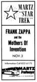 Frank Zappa / The Sensational Alex Harvey Band on Nov 3, 1975 [651-small]