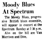The Moody Blues / Van Morrison / Dion on Sep 27, 1970 [868-small]