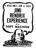 Jimi Hendrix / Soft Machine / Woody's Truck Stop on Feb 21, 1968 [878-small]