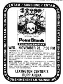 ZZ Top / Point Blank on Nov 28, 1979 [178-small]