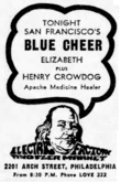 Blue Cheer / Elizabeth on May 5, 1968 [202-small]