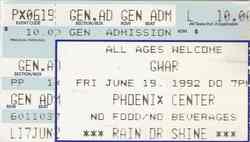 Gwar on Jun 19, 1992 [223-small]