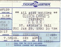 Fear on Jan 29, 1993 [237-small]