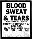 Blood Sweat & Tears on Feb 27, 1970 [246-small]
