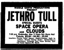Jethro Tull / Space Opera / CLOUDS on May 13, 1970 [264-small]