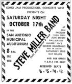 Steve Miller Band on Oct 17, 1970 [368-small]