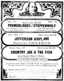 Country Joe & The Fish / Sweet Stavin Chain / Nephalim on Nov 27, 1968 [388-small]