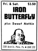 iron butterfly / Sweet Nothin on Jan 18, 1969 [446-small]