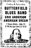 Paul Butterfield Blues Band / Eric Anderson / The American Dream on Sep 13, 1968 [506-small]