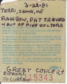 4 Out of 5 Doctors / Pat Travers Band / Rainbow on Mar 22, 1981 [546-small]