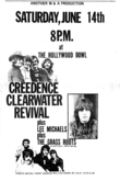 Creedence Cleartwater Revival / Lee Michaels / The Grass Roots on Jun 14, 1969 [692-small]