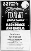 ZZ Top / Santana / Joe Cocker / Bad Company on Sep 1, 1974 [704-small]