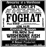 Foghat / Road on Oct 21, 1972 [708-small]