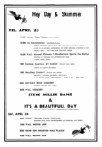 Steve Miller Band / It's A Beautiful Day on Apr 23, 1971 [763-small]