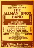 Allman Brothers Band / Freddie King on Jun 21, 1972 [854-small]