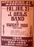 The J. Geils Band / Sweat Hog on Jan 21, 1972 [855-small]