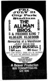 Allman Brothers Band / Freddie King on Jun 21, 1972 [919-small]