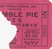 Humble Pie / Yes on Dec 18, 1971 [931-small]