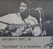 Taj Mahal / ZZ Top on Sep 18, 1971 [943-small]