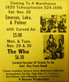 The Who / Bell And Arc on Nov 29, 1971 [951-small]